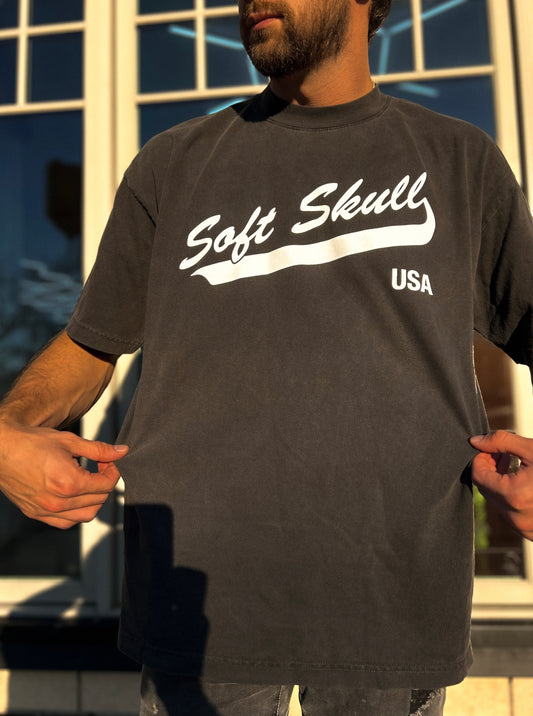 SOFT SKULL USA TEE